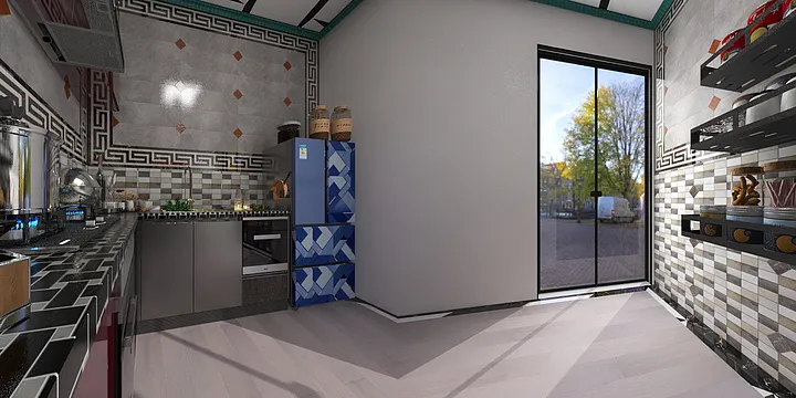 Vikas Yadav的装修设计方案:10x12 kitchen interior design