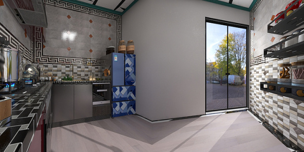 Vikas Yadav的装修设计方案10x12 kitchen interior design