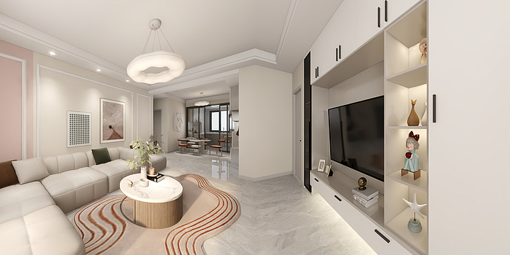 高阶设计|赵旭龙-卓东小区张先生-装修设计方案