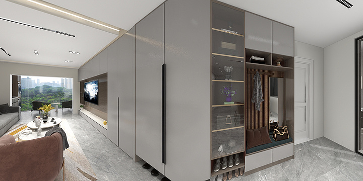 设计师胡莉-红润达-装修设计方案