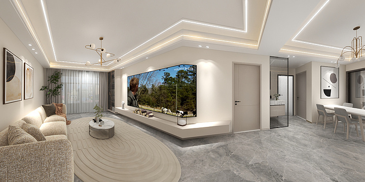 一森云居设计装饰-春天里5号楼131-装修设计方案