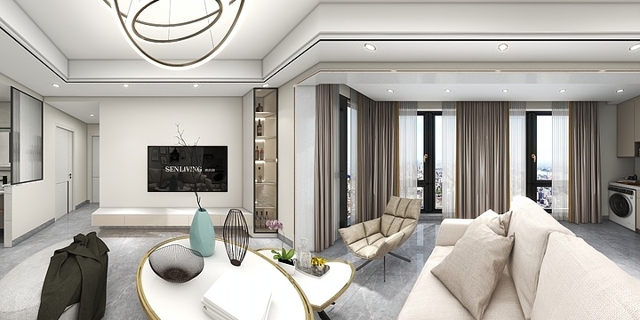 空间V五行-金月湾6-2501-装修设计方案