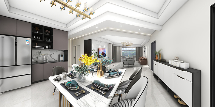 保定德隆装饰-西南庄小区-装修设计方案