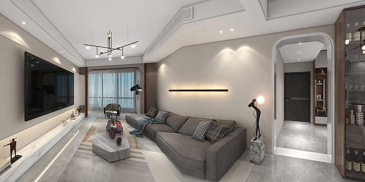 小野公子设计-巨亿城-装修设计方案