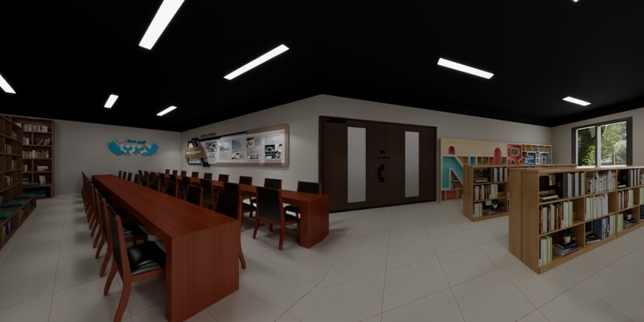 陌言256-2023献县城市书房-装修设计方案