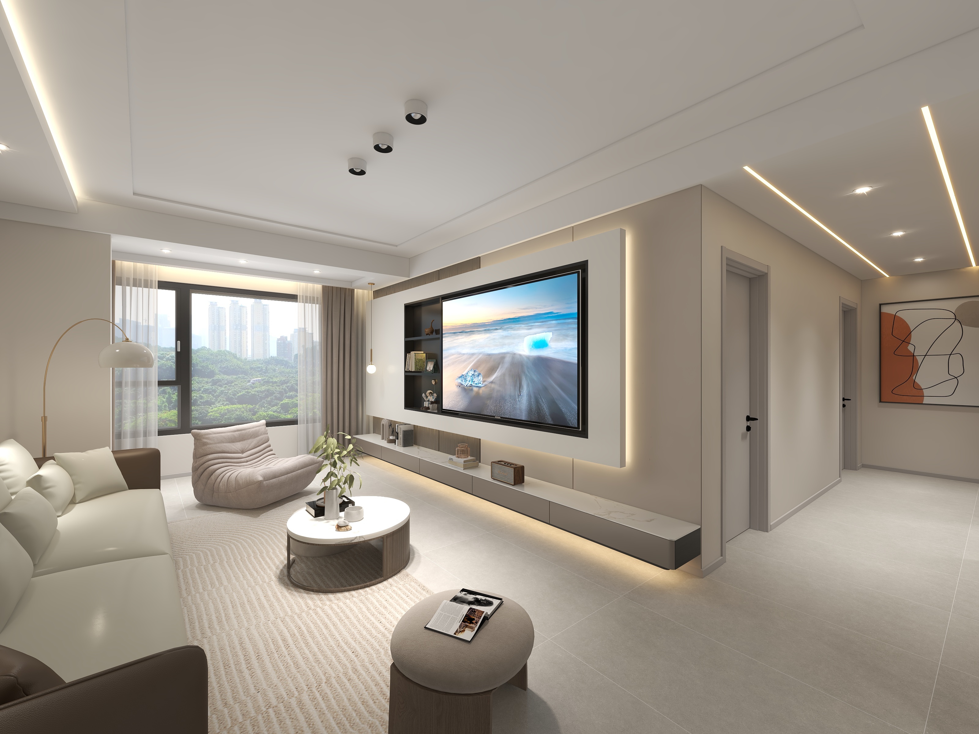 王书书-97㎡3室-装修设计方案