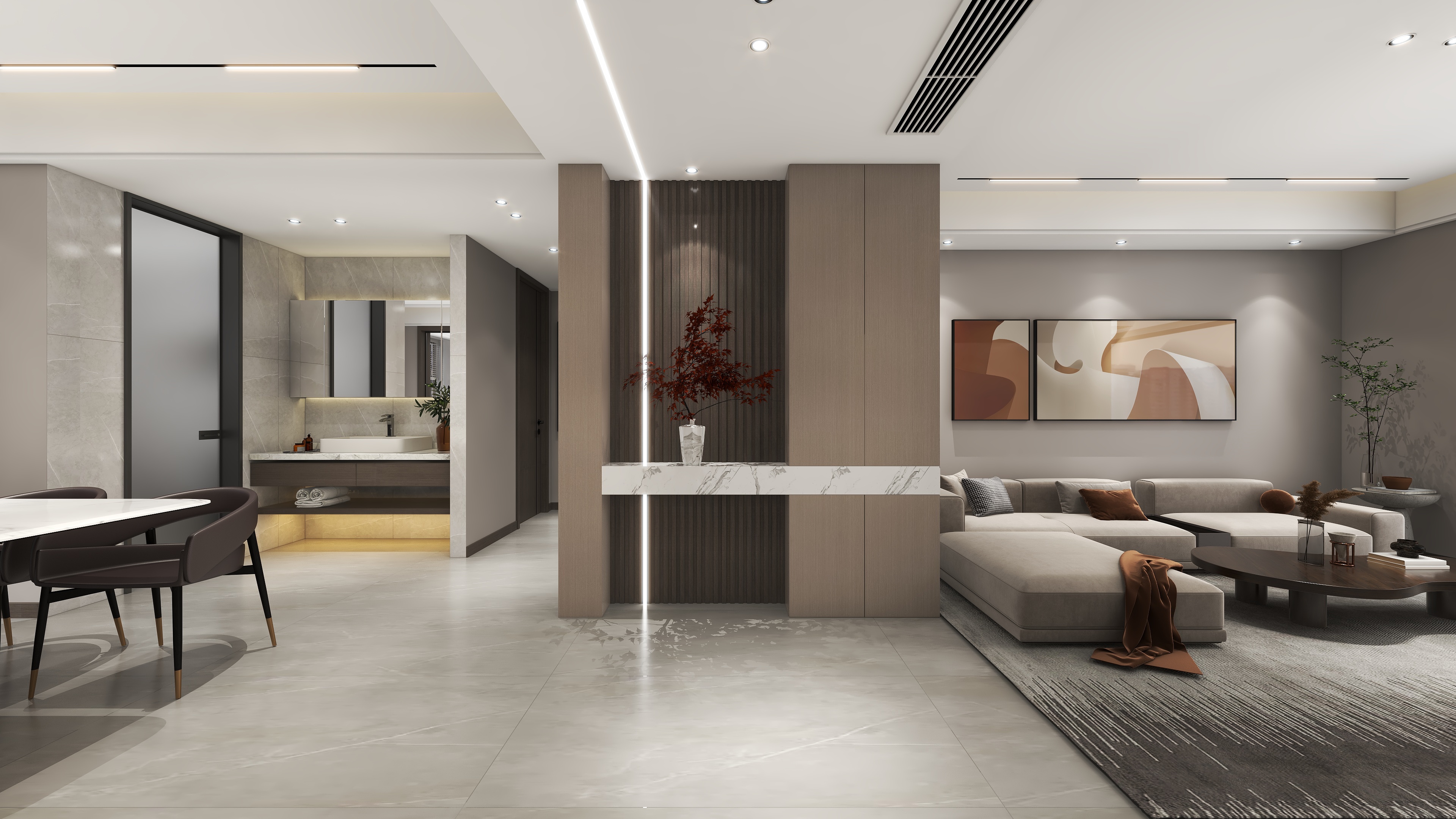 洛阳禾间装饰-伊水府邸洋房-装修设计方案