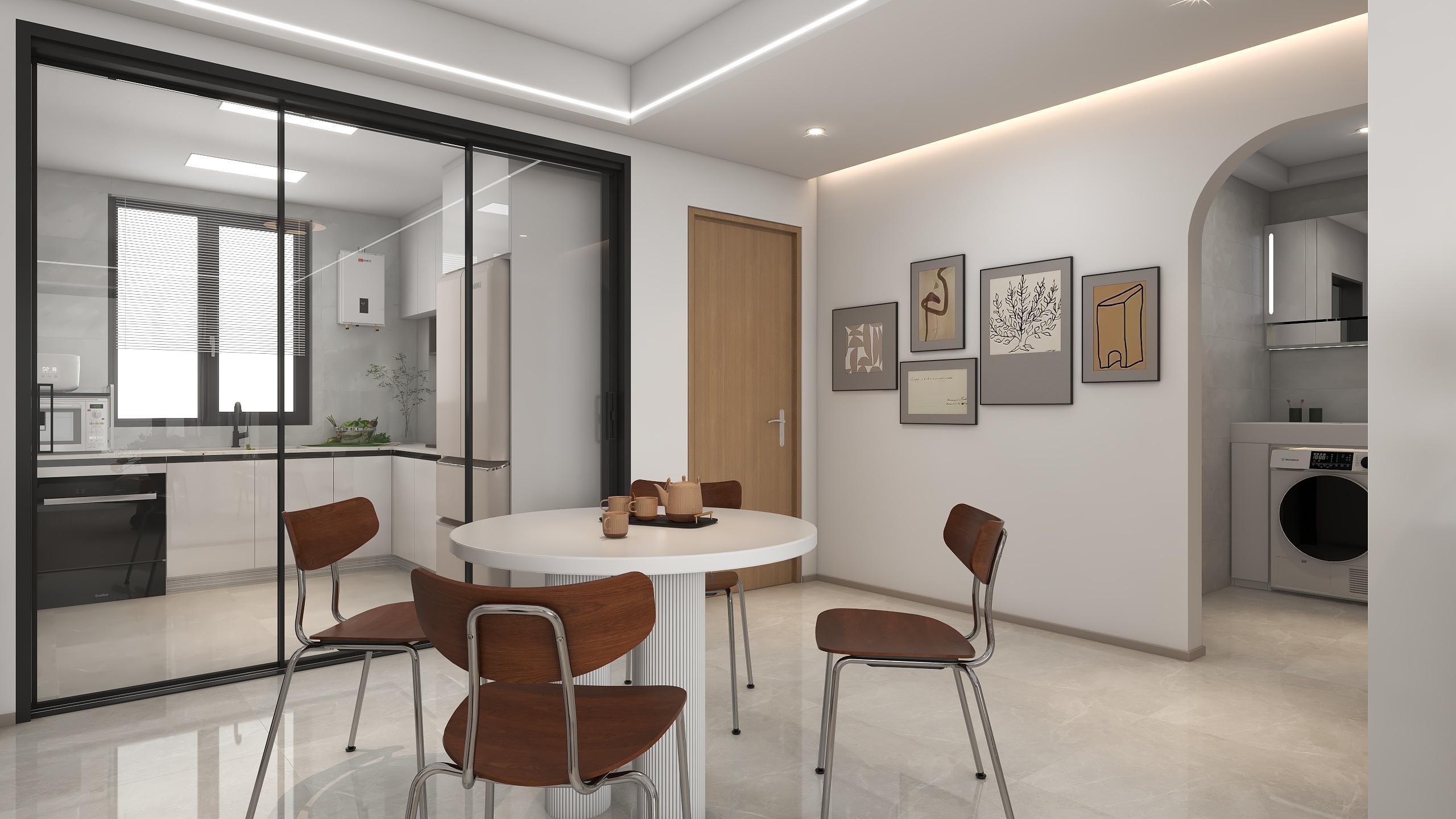 顾海涛.-十里江山奶油原木风-装修设计方案