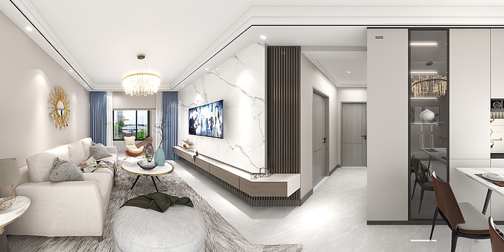 欧阳晨雪-高科麓湾105--------------装修设计方案