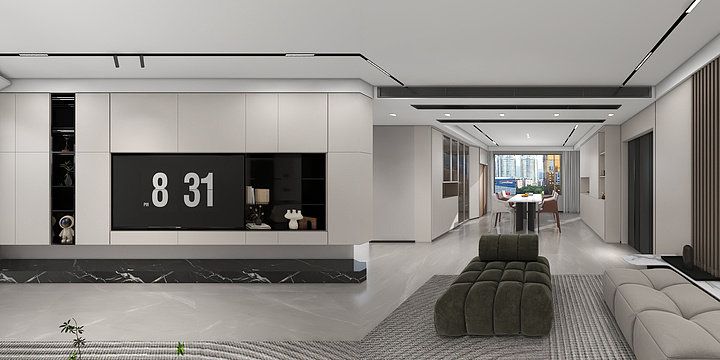 YJ云境设计工作室-幸福墅16-602-装修设计方案