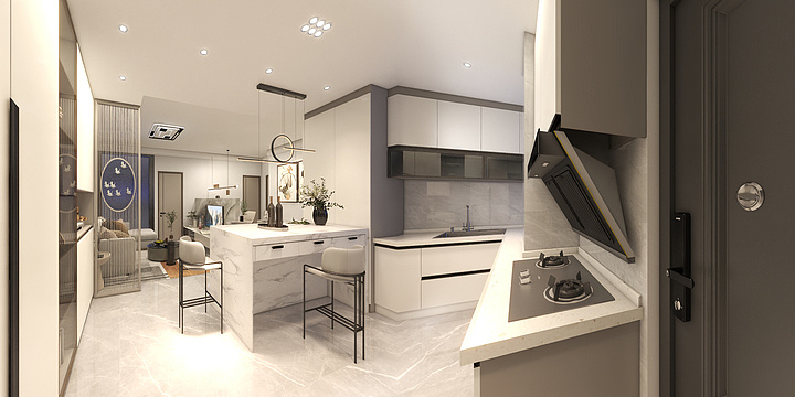 希曼迪装饰空间事务所设计师-曾工-南荔苑A栋1803  2-装修设计方案