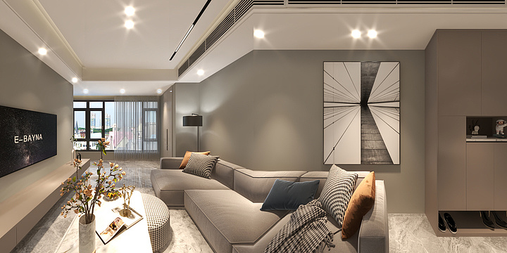 Des郑-正黄 天骄 王幺妹 89㎡-装修设计方案