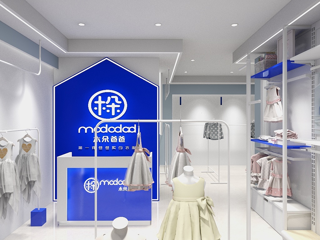 扉梵视觉-木朵爸爸新疆店新-装修设计方案