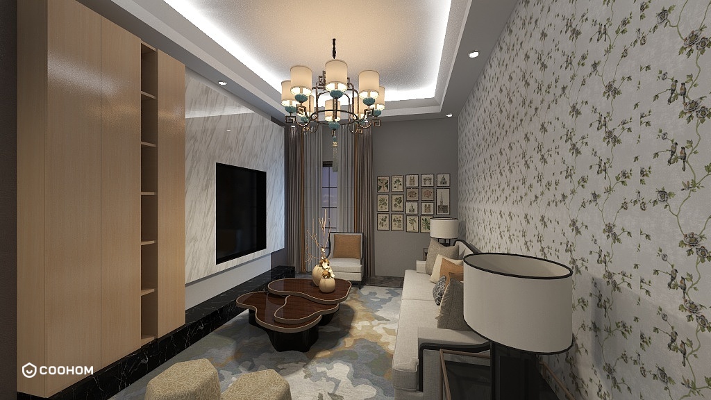 haifa design的装修设计方案:2 BHK Apartment Design