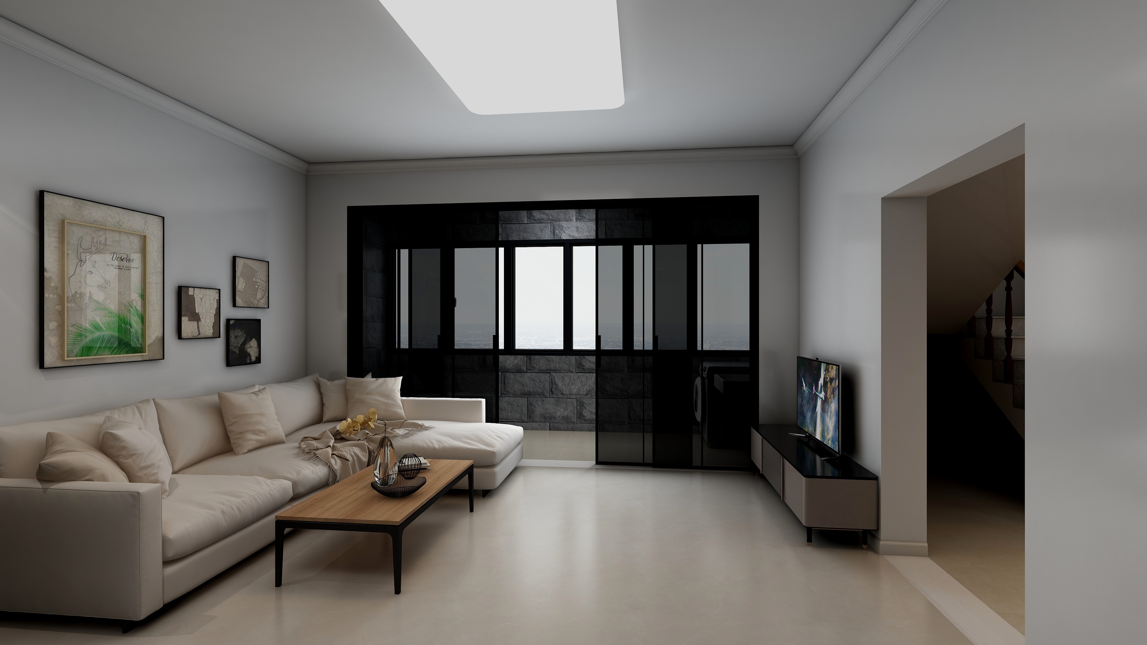 梦想家DreamHouse-广州白云轻奢复式108平米-装修设计方案