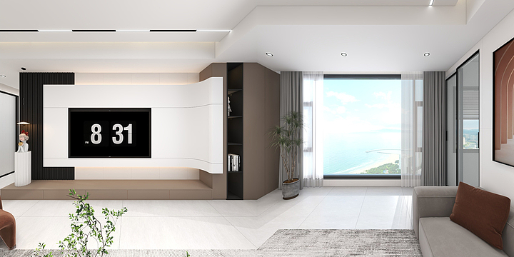 装饰设计888-122㎡3室-装修设计方案