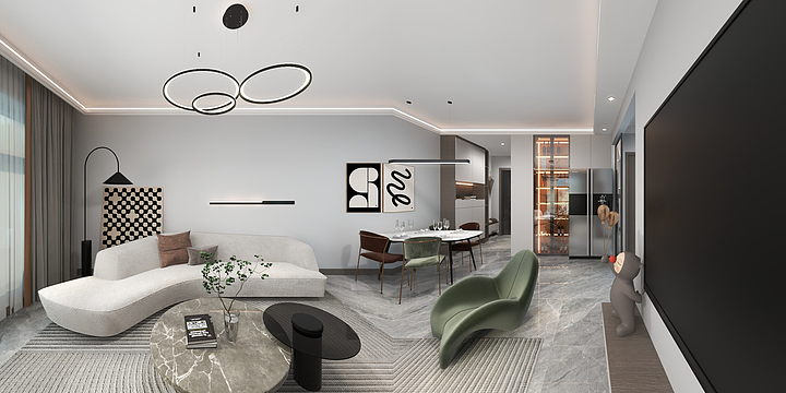 张志烨gJqq-2.28御湖壹号 B-1-3201-装修设计方案