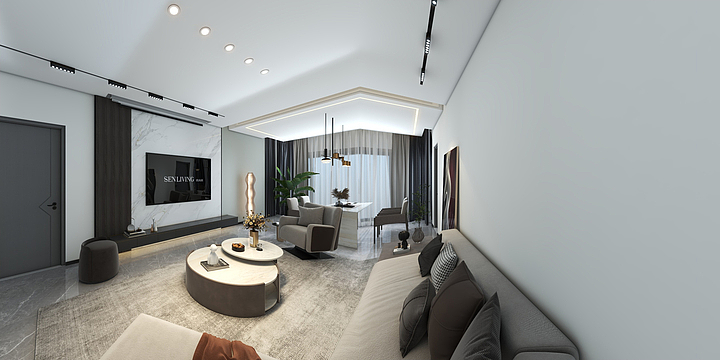 独立设计师槑-现代简约-黄医生修改三-装修设计方案