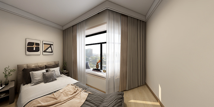 欧尚家装饰设计-金泰国际17-2-2003-副本-装修设计方案