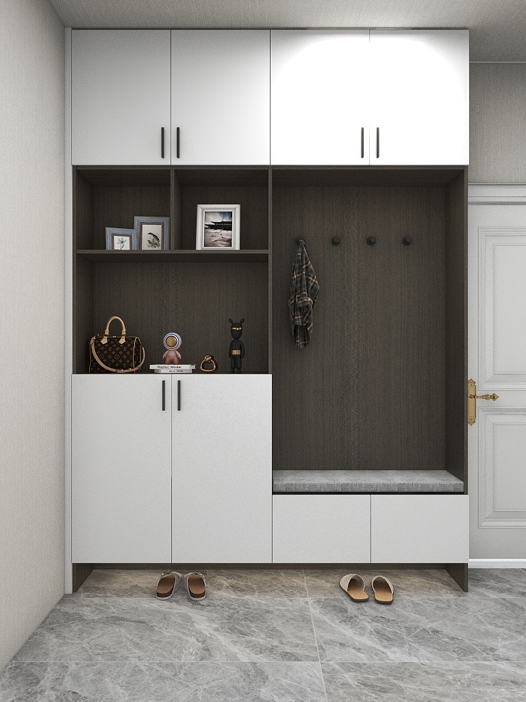 159安sean-鞋柜-装修设计方案