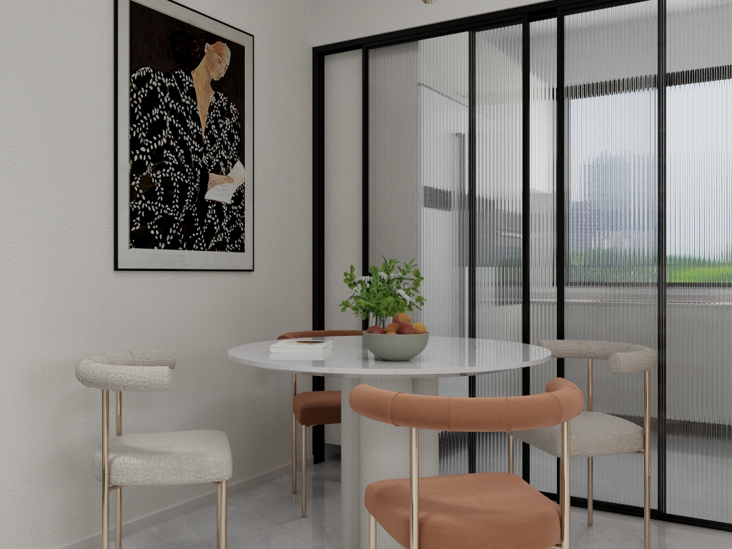 IMPPPPPPP-香溢人家6-102法式奶油风128㎡3室-装修设计方案