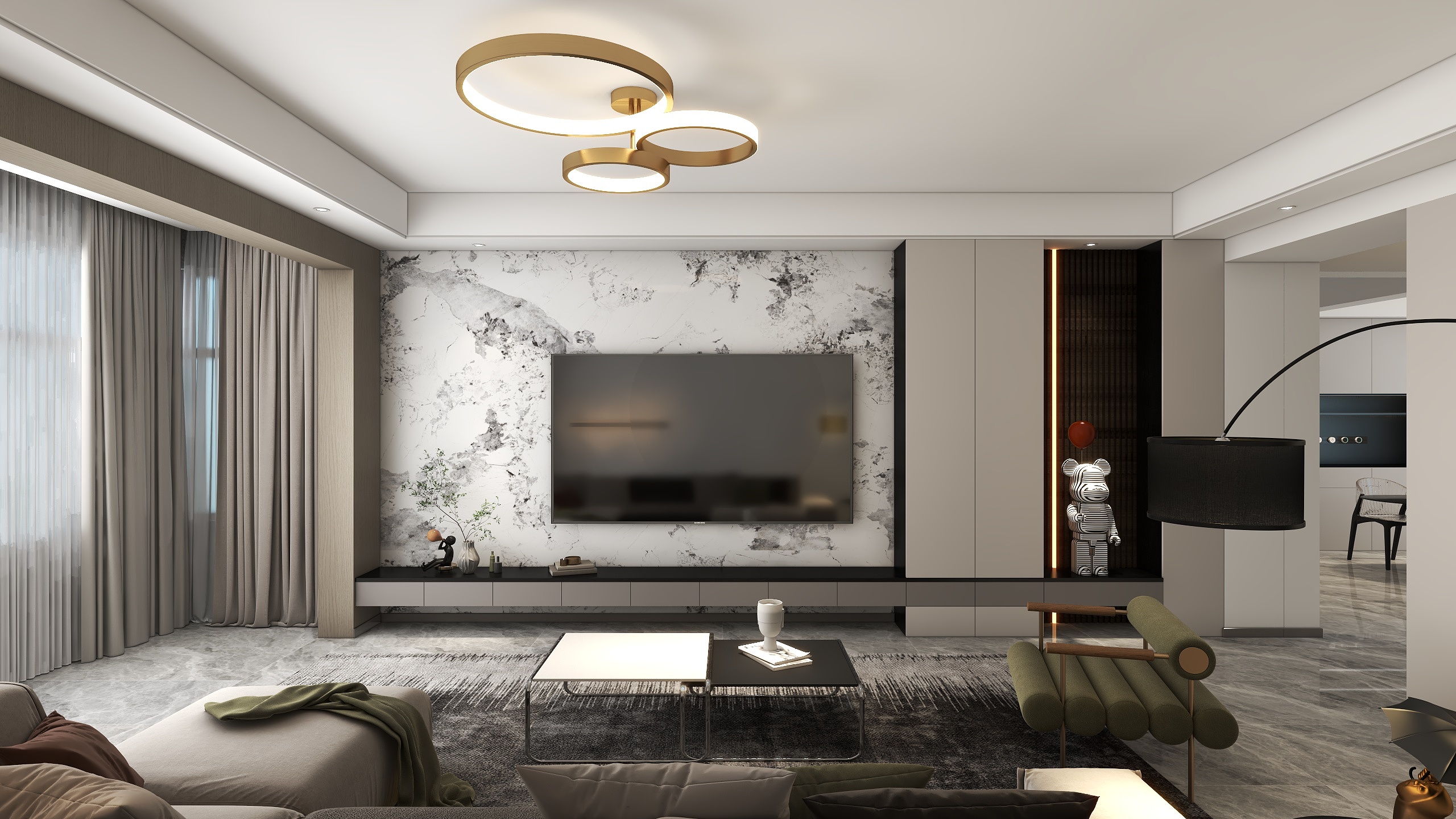 SAPREXDESIGN-东景雅苑小区146㎡3室-装修设计方案