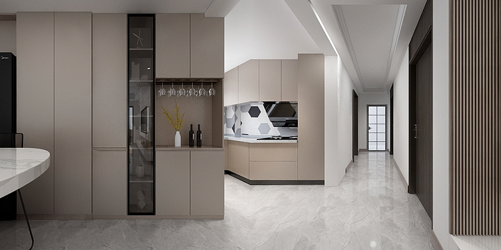 境丶华意装饰-海德公园84㎡2室-装修设计方案