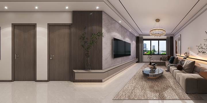 Designer00LX-当代华庭-装修设计方案