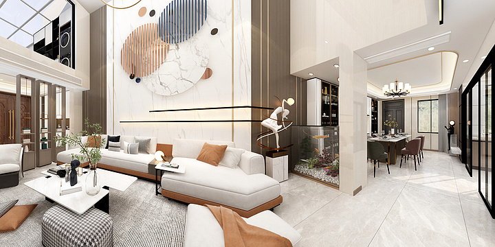 室内灬设计丿-别墅设计--现代风格灬-装修设计方案