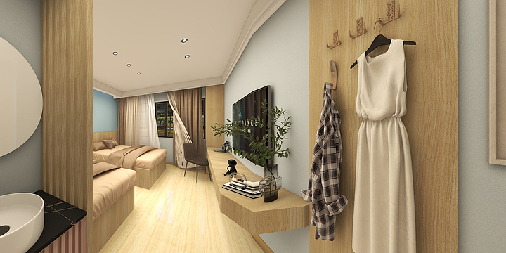 素筆描風丶Bl-10#105 2、3楼-装修设计方案