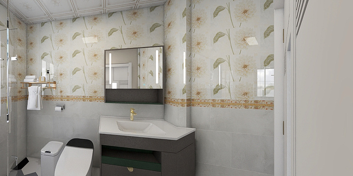 时玉坤室内设计-硬装专业等级考核户型-副本-装修设计方案