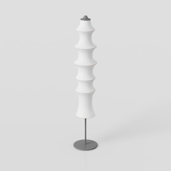 Cream style floor lamp