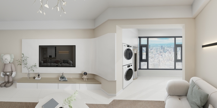 眸有星河-宝龙新荣世邸1-403效果图-装修设计方案