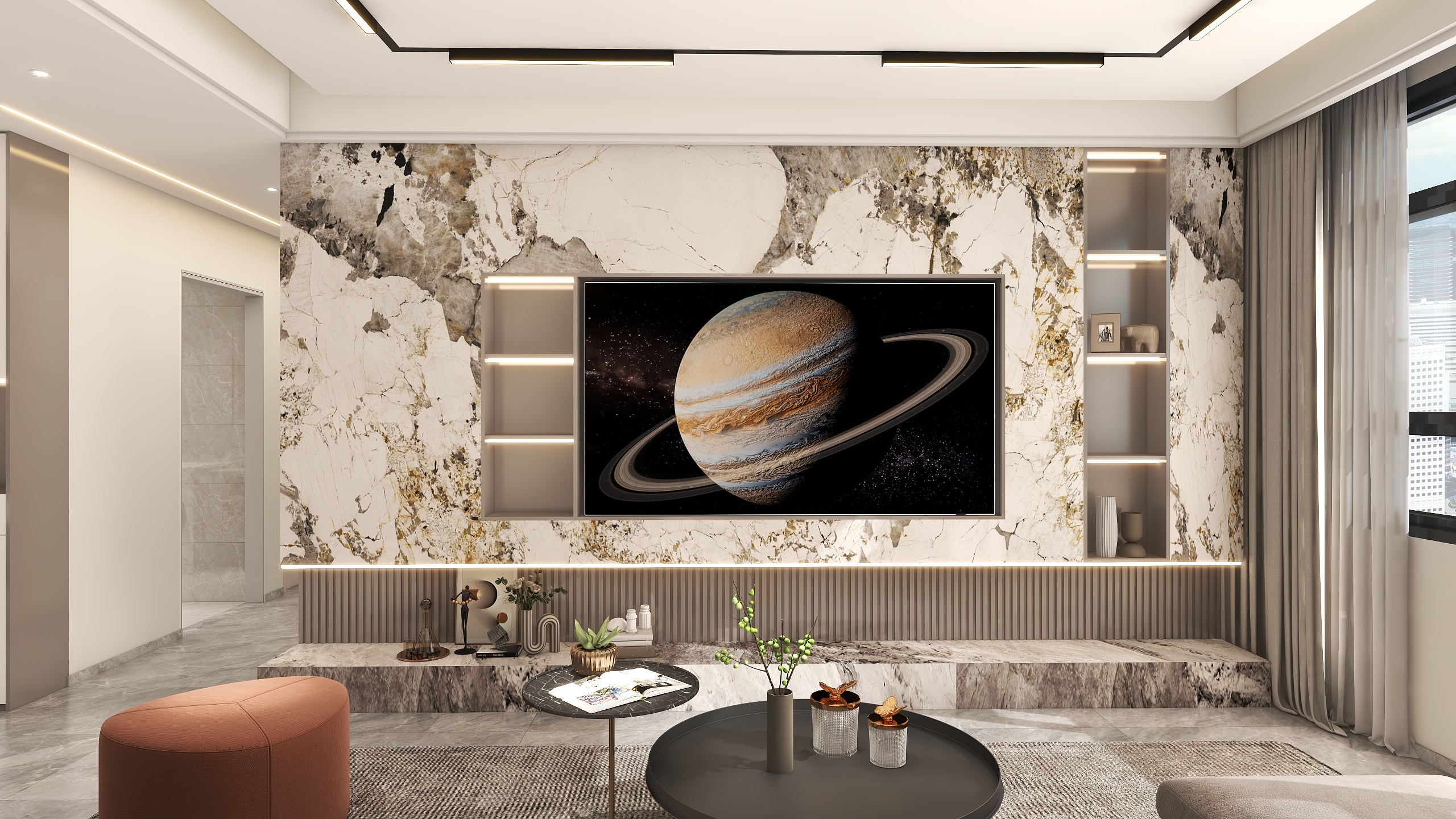 满-满-现代轻奢140m²3室-装修设计方案