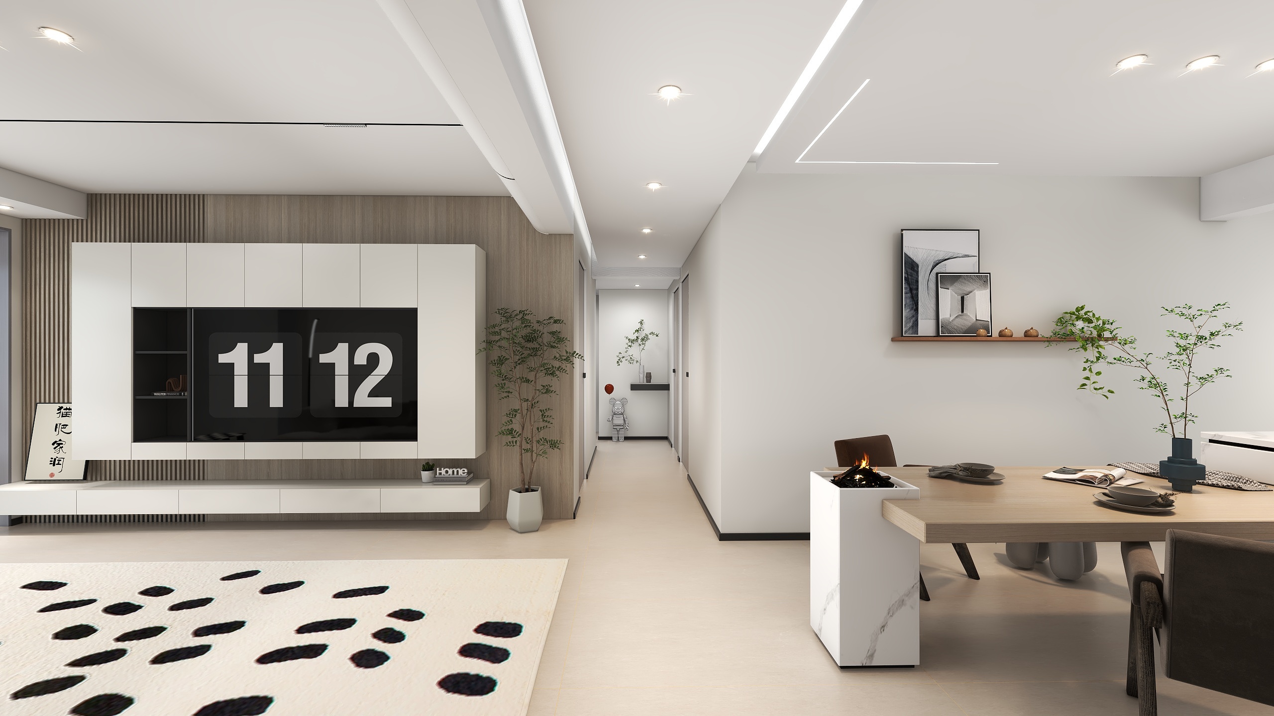 小美设计落地-新城澜庭7#801-装修设计方案