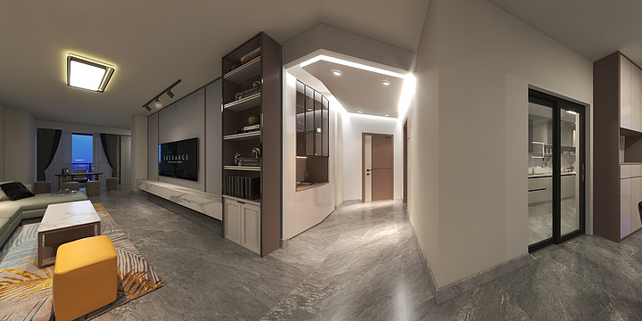 木源家装-大宁府-现代简约150平4居室-装修设计方案