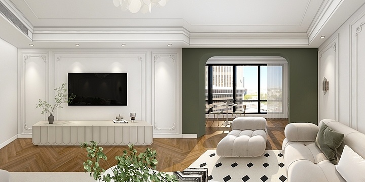 京安装饰dddddddd-奶油风-装修设计方案