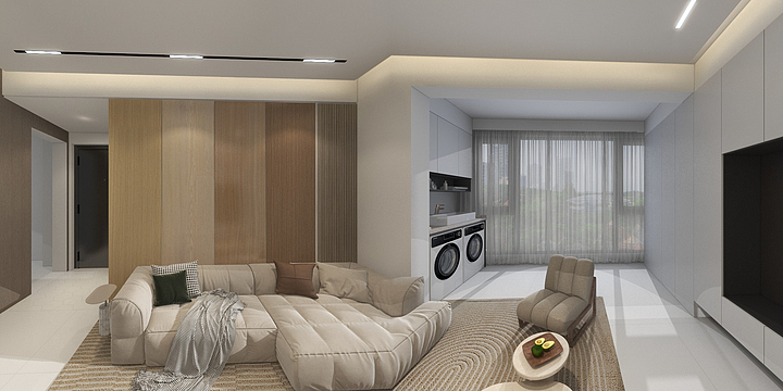 室内空间设计罗强-锦秋花园8区-装修设计方案