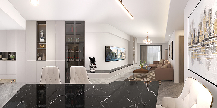 展兴9-9E出品-北辰长秀仕家4-1-1602-副本-副本-装修设计方案