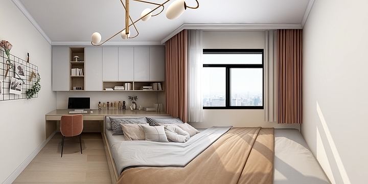 婷馨-兰山雅苑127-装修设计方案