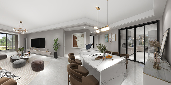 设计罗林18081170249-天府明珠 154 -杨哥-装修设计方案