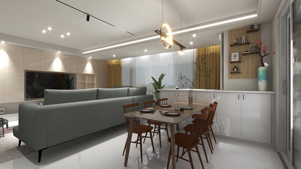 陈小花ly-情景模式-梁老师-装修设计方案