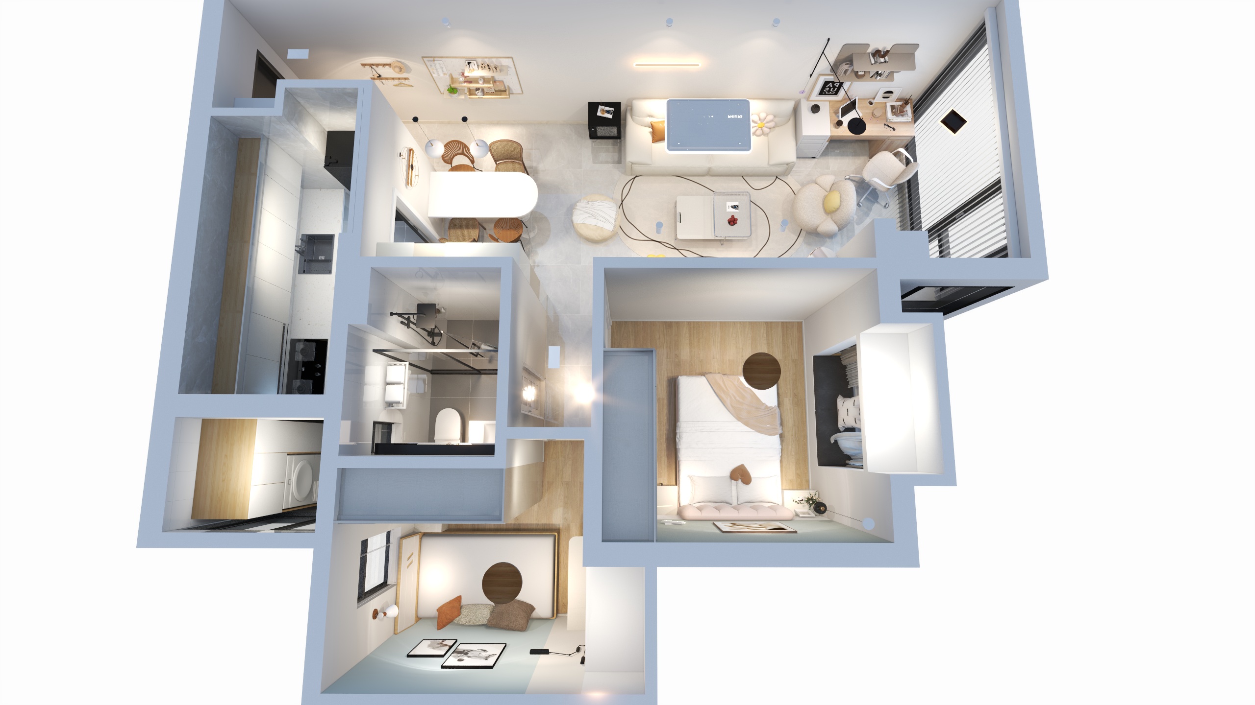 宅焕新-新世界逸彩庭园-装修设计方案