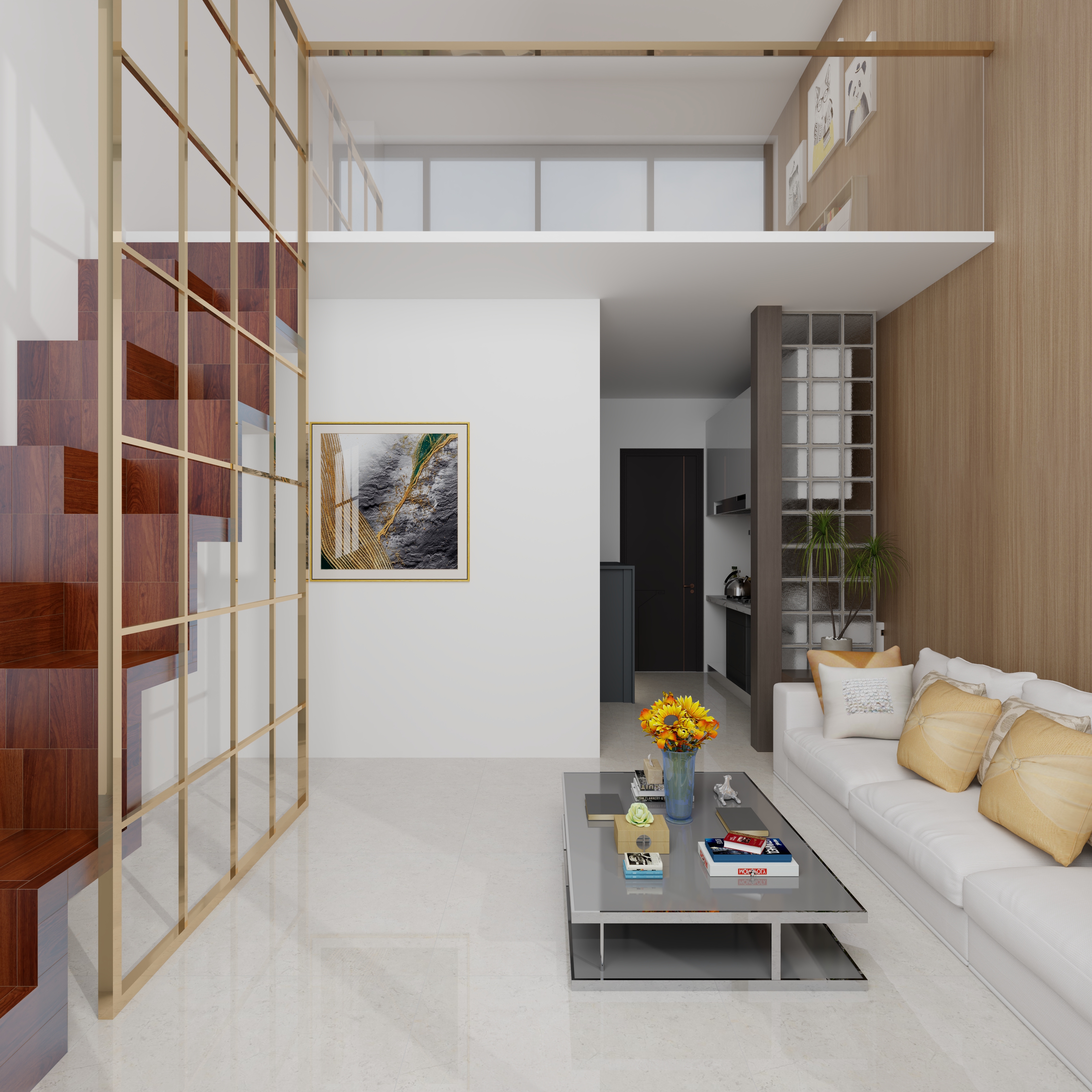 林想空间-loft公寓-装修设计方案