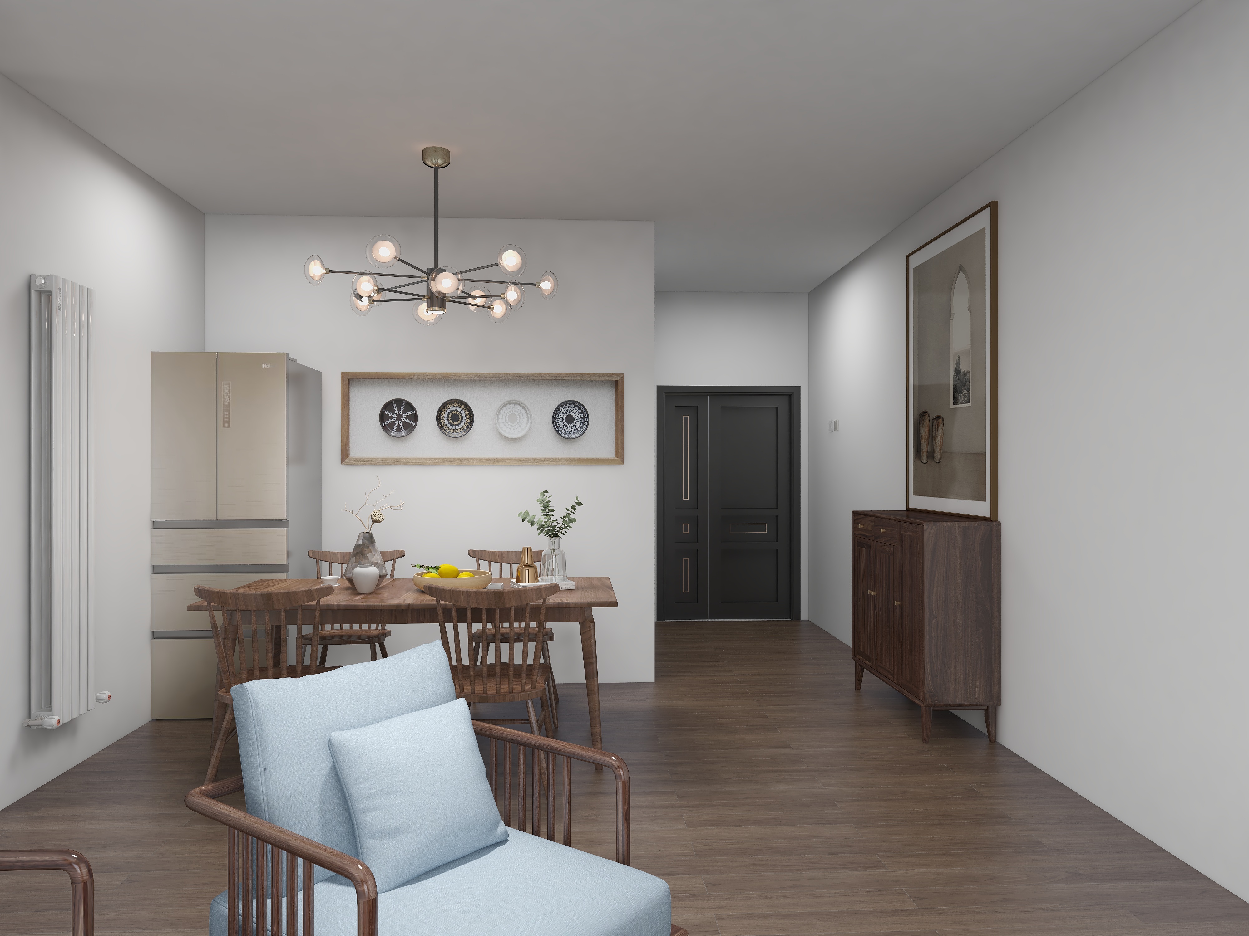 蚂蚁上树看日出-郑州佳源名门橙邦丽橙苑97㎡-超级简装版4号5号6号7号楼-A1-2-装修设计方案