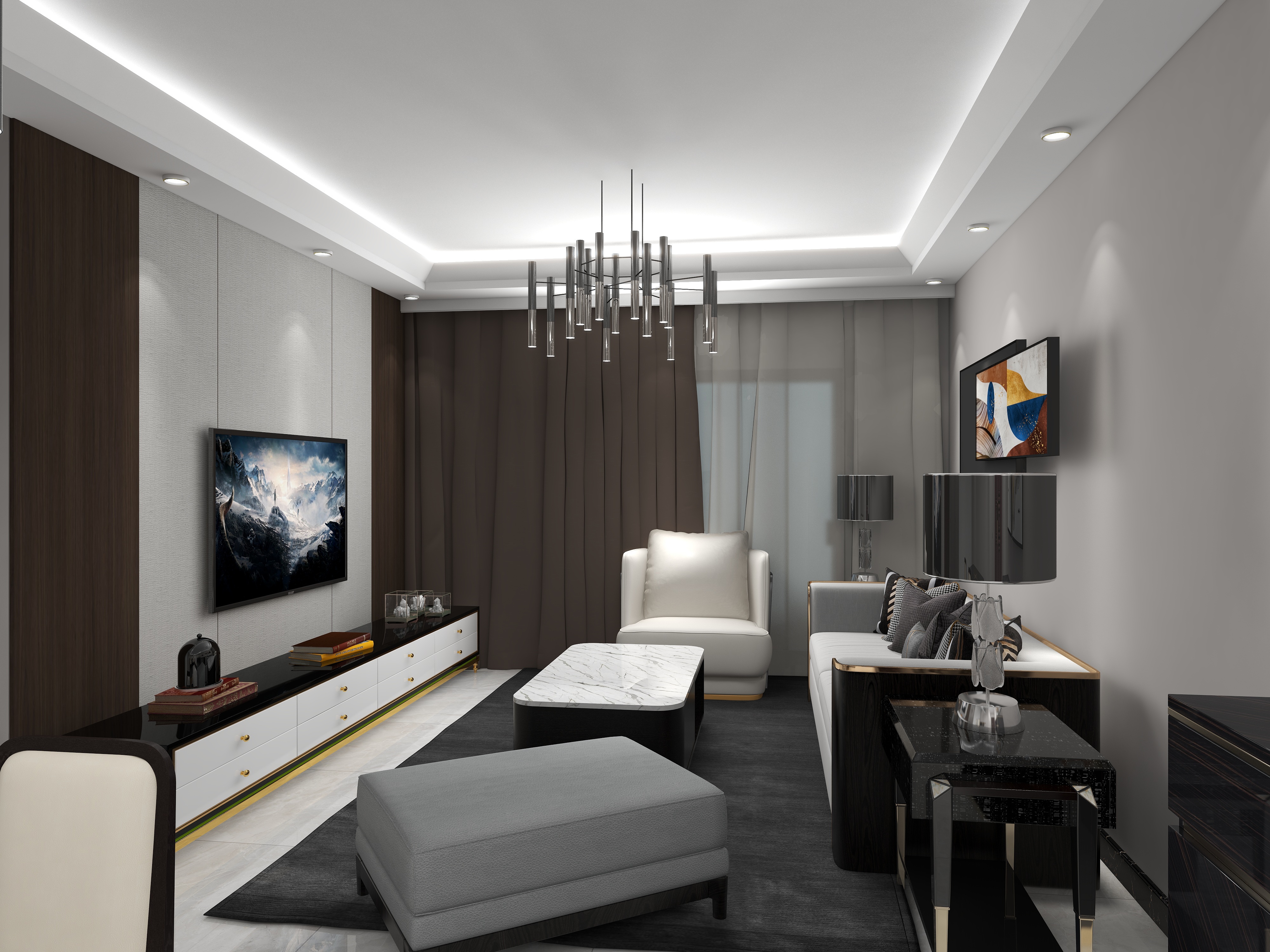 蚂蚁上树看日出-郑州佳源名门橙邦丽橙苑97㎡4号5号6号7号楼-A1-2-轻奢-装修设计方案