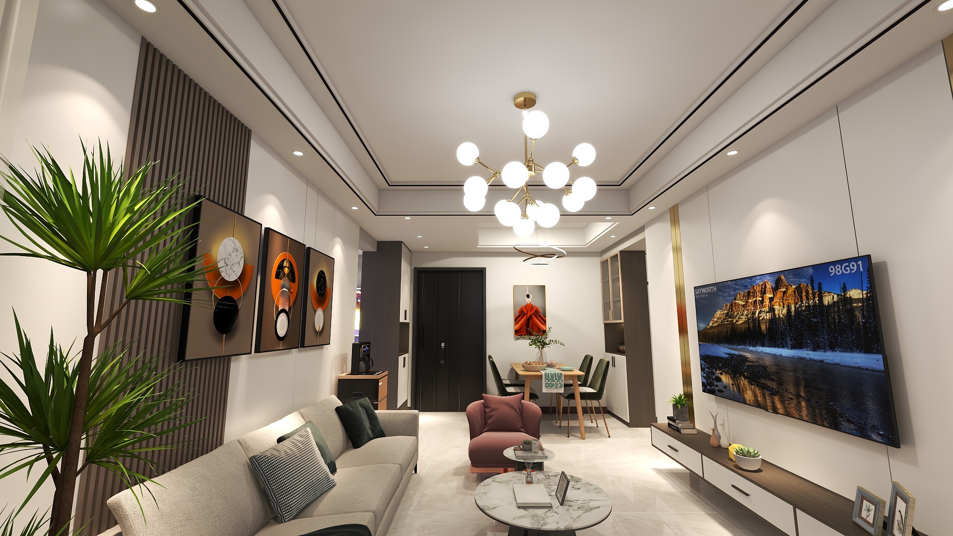 闲人0一个-华阳新城3期2.dwg优家居-装修设计方案