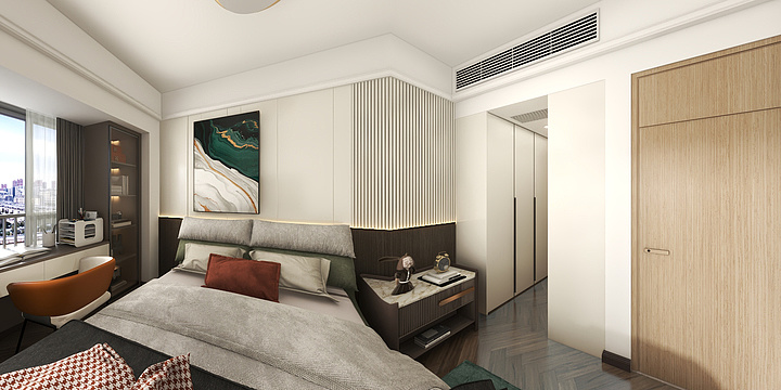 a全屋整装高端定制-中澳春城33-601-装修设计方案