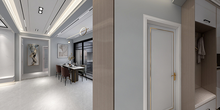 正青空间高端私宅整家定制-成纪名苑130完工-装修设计方案