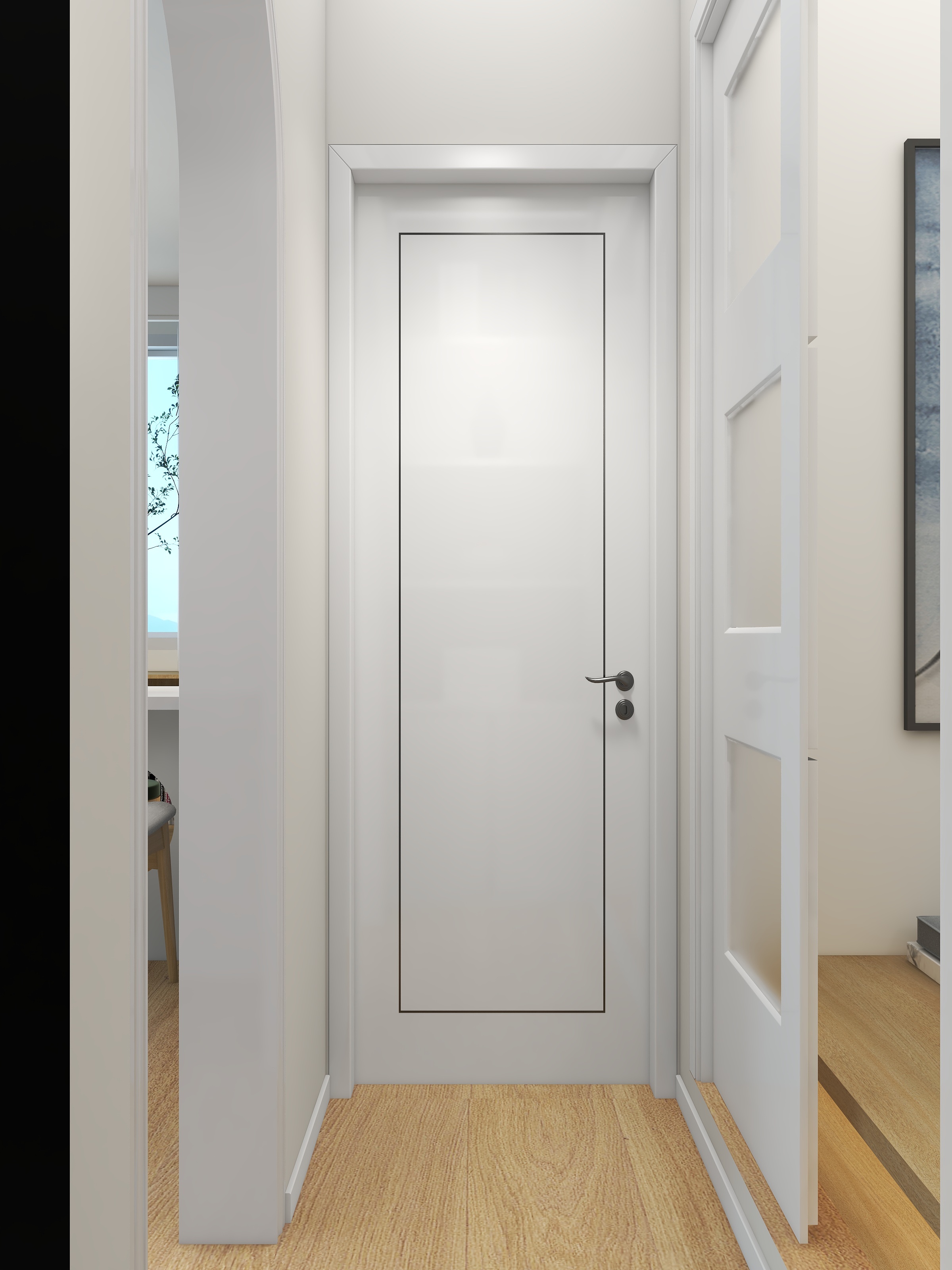 北京天时名匠装饰-石景山45平米小户型落地设计方案装修效果图